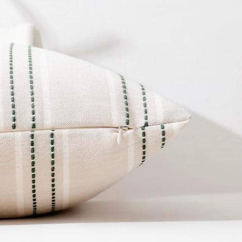 Hckot Spring Throw Pillow Covers 22x22 Set of 2 Green Pillow Covers - Image 4