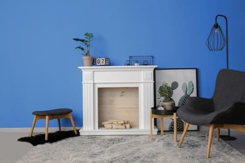 15.7" x 394" Blue Contact Paper Peel and Stick Wallpaper for Bedroom Easy Peel Off Wallpaper Blue for Bathroom Kitchen Wall Paper Renter Friendly Removable Vinyl Self Adhesive Matte - Image 2