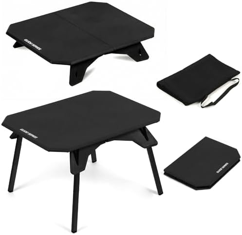 TOPCHANCES Folding Camping Table Outdoor,Ultralight Aluminum Camping Tables Multifunctional Portable Folding Table with Carrying Bag for Holiday Festival Camping Travel Picnic Grilling by TOPCHANCES