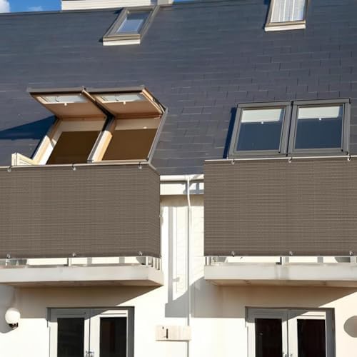 3'x12' Balcony Privacy Screen Apartment Patio Privacy Fence Screen - Image 7