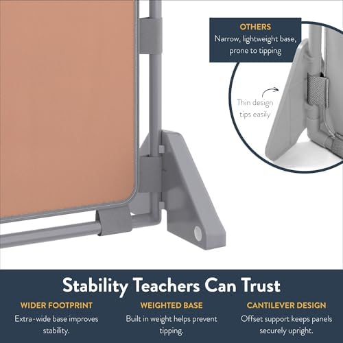 Children's Factory PlayPanel Room Divider 59.5" x 47.5", Clay - Image 5