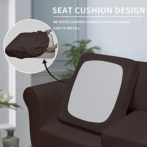 Easy-Going Stretch Oversized Loveseat Couch Cover for 2 Cushion Washable - Image 3