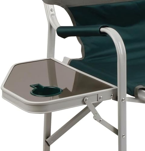 Coleman Outpost Elite Folding Camping Chair with Side Table & Cup Holder, Weather-Resistant Portable Chair with Arm Rests - Image 6