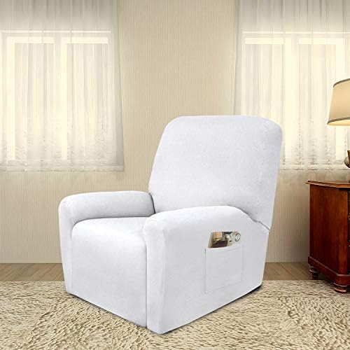 PureFit Stretc Recliner Chair Covers Fleece Soft Couch Covers for Sofa - Image 2