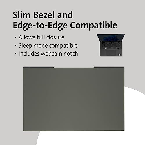 Kensington MagPro™ Magnetic Laptop Privacy Screen 16 inch, Removable 16:10 Laptop Privacy Filter Shield, Anti-Glare, Blue Ray Reduction, Compatible with HP/Dell/Acer/Asus/Lenovo (K55256WW) - Image 3