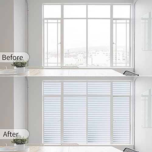 Window Privacy Film Blinds with Tools, Blinds, 17.5" x 118.1" - Image 2
