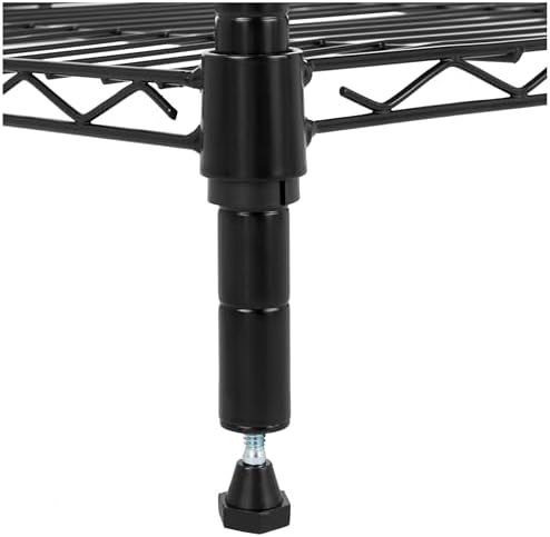 Amazon Basics 5-Shelf Tower Adjustable Storage Shelving Unit for Garage, Rust-Resistant Steel, 150 lbs Per Shelf, 16"W x 16"D x 54"H, Black - Image 5