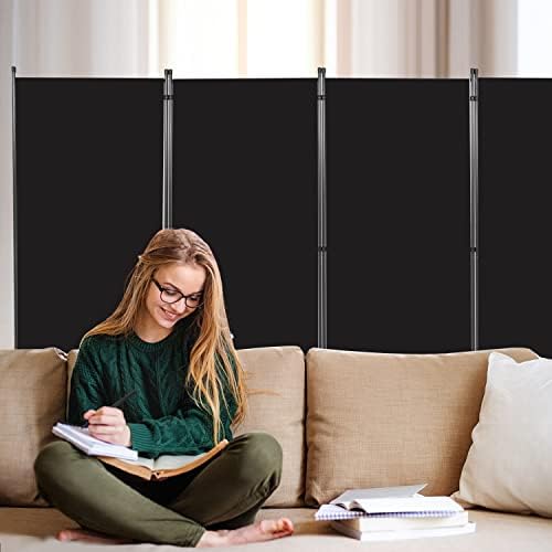 Room Divider Folding Privacy Screens, 6FT Tall Divider for Room Separation - Image 5