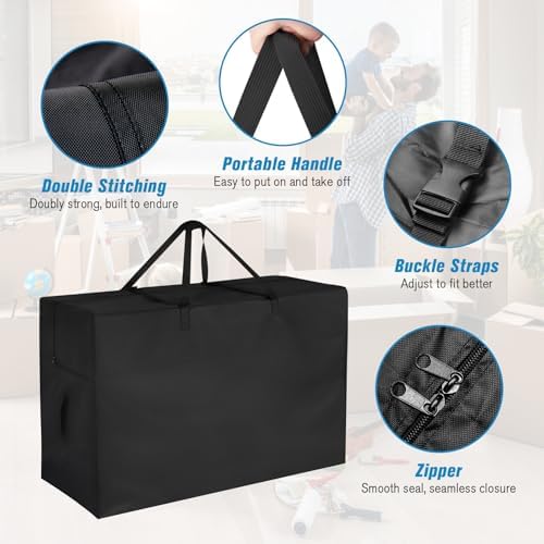 4 Inch Single Tri Folding Mattress Storage Bag for Tri Fold Mattress - Image 5