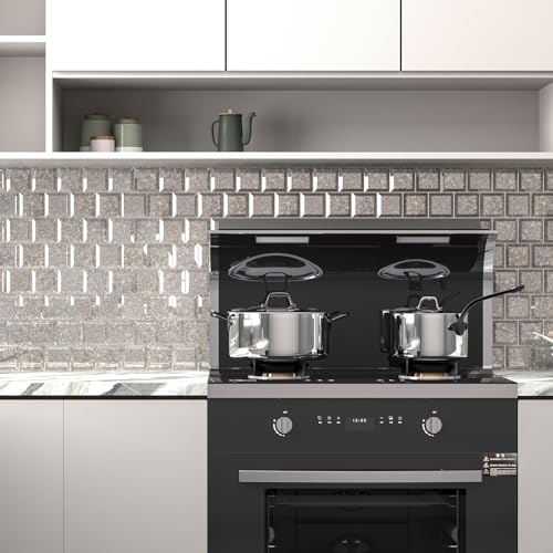 Lovdeco Peel and Stick 3 Inch Antique Mirror Backsplash, Square Tile for Kitchen Bathroom (32 Sheets, 2 SQ.FT.) - Image 6
