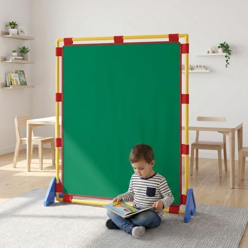 Children's Factory PlayPanel Room Divider 59.5" x 47.5", Green by ChildrensFactory