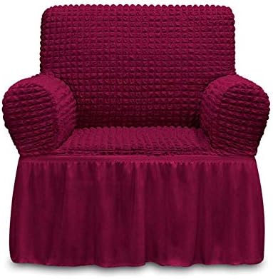 NICEEC Arm Chair Covers Armchair Covers Universal Slipcovers with Skirt by NICEEC