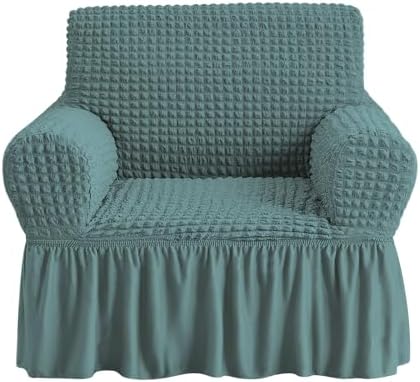 NICEEC Arm Chair Covers Armchair Covers Universal Slipcovers with Skirt by NICEEC