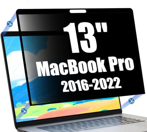 Privacy Screen for MacBook Pro 13 Inch (2016-2022, M1-M2) by Ceydebne