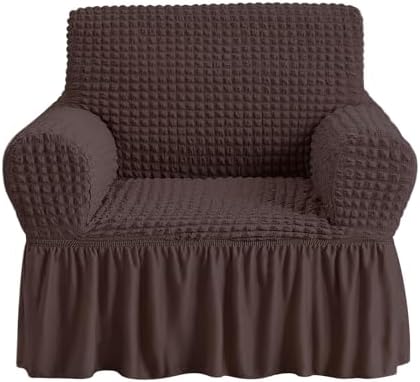 NICEEC Arm Chair Covers Armchair Covers Universal Slipcovers with Skirt by NICEEC