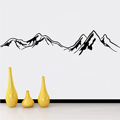 Big Mountains Wall Stickers Family Landscapes Wall Decals Beautiful Art Mural Decor Wallpaper for Living Room Bedroom Office Home Background Decoration | Family Landscapes Wall Decals, Beautiful Art Mural Decor Wallpaper for Living Room Bedroom Office ... - Image 4