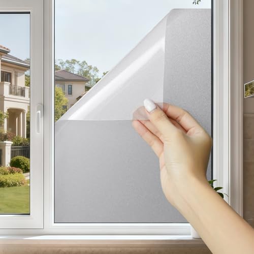Frosted Glass Window Privacy Film with Tools, Pure, 23.6" x 78.7" - Image 6