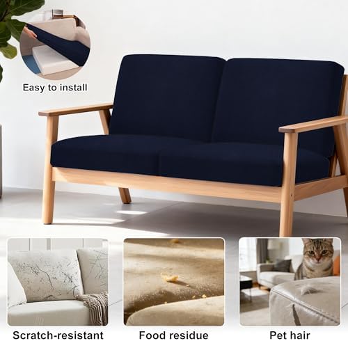 4 Pcs Outdoor Cushion Covers, Patio Sofa Cushion Covers Replacement - Image 4
