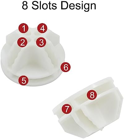 40 Pcs Wire Cube Connectors for Modular Storage Shelving (White) - Image 3