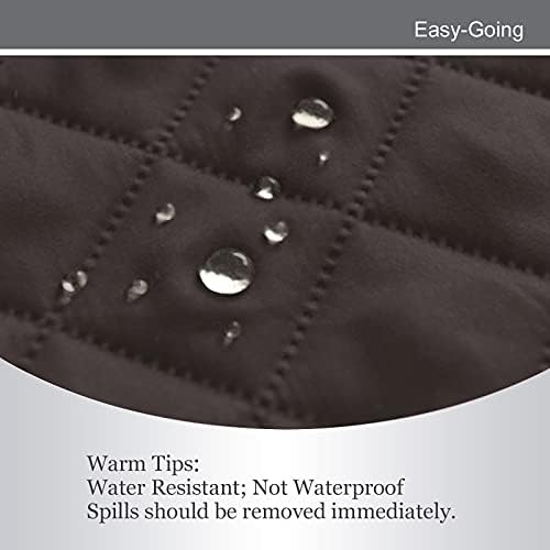 Easy-Going Oversized Chair Sofa Slipcover Reversible Sofa Cover Water Resistant Couch Cover Furniture Protector Cover with Elastic Straps for Pets Dog (Oversized Chair, Chocolate/Chocolate) - Image 4