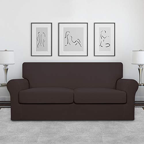 Easy-Going Stretch Oversized Loveseat Couch Cover for 2 Cushion Washable - Image 2