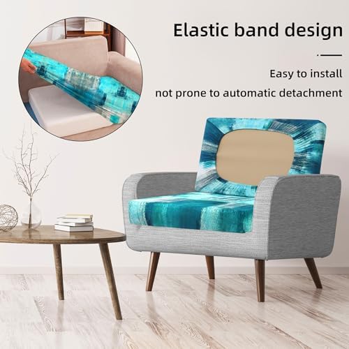 8 Pcs Outdoor Cushion Covers, Patio Sofa Cushion Covers Replacement - Image 6
