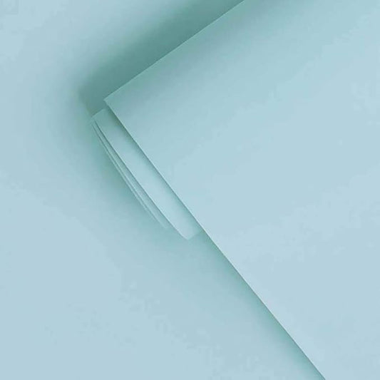 Yasinet 17.71" X 118" Blue Teal Wallpaper Teal Peel and Stick Wallpaper Solid Color Contact Paper Modern Self-Adhesive Waterproof Wall Paper for Wall Decorative Cabinets countertop Shelf Liner Vinyl by Yasinet