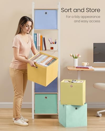 SONGMICS Storage Cubes, Set of 6 Odorless Foldable Storage Boxes - Image 5