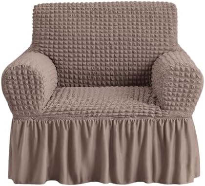 NICEEC Arm Chair Covers Armchair Covers Universal Slipcovers with Skirt by NICEEC