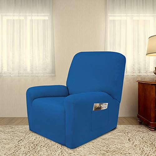 PureFit Stretc Recliner Chair Covers Fleece Soft Couch Covers for Sofa - Image 2