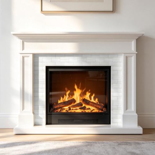 Art3d 102-Pack Peel and Stick Backsplash on Subway Tile, Cream White - Image 4