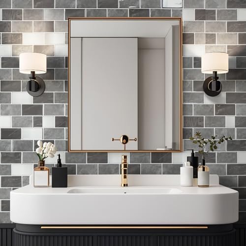 Art3d 10-Pack Subway Tiles Peel and Stick Backsplash, Granite, 12 x 12 Inch - Image 3