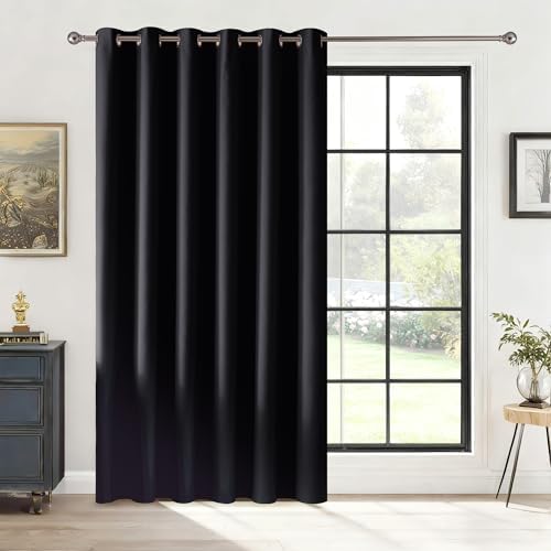 RYB HOME Blackout Thermal Insulated Curtain for Sliding Glass Door by RYBHOME