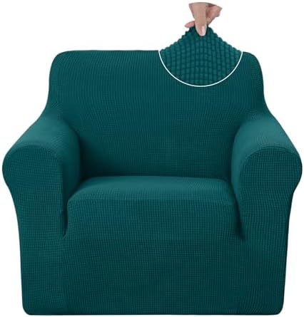 U-NICE HOME Stretch Recliner Chair Cover Armchair Slipcover, Blue by U-NICEHOME