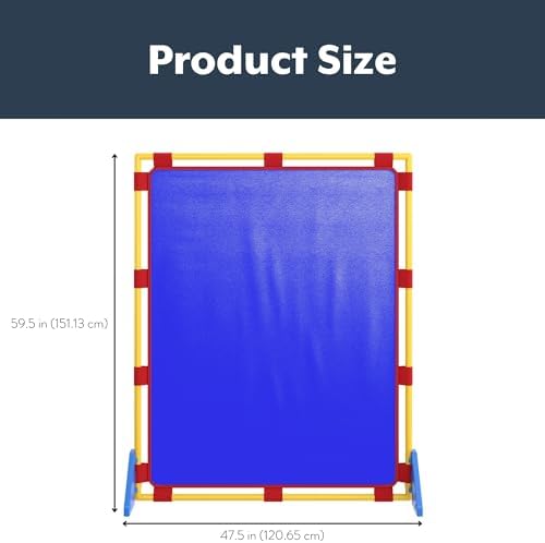 Children's Factory PlayPanel Room Divider 59.5" x 47.5", Blue - Image 3