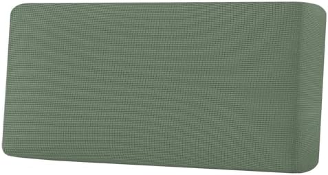 H.VERSAILTEX Super Stretch Individual Seat Cushion Covers Sofa Covers Couch Cushion Covers Slipcover Sets Thick Jacquard Textured Twill Fabric (1 Piece Sofa Cushion Cover, Loden Frost) by HVERSAILTEX