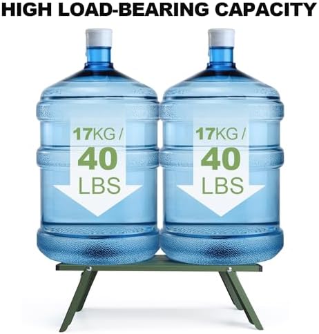 Small Folding Camping Table, Mini Low Portable Beach Tables, Green - Image 5