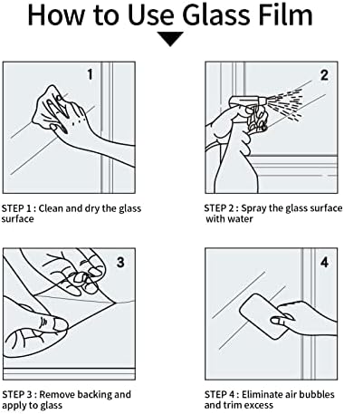 JiffDiff Stained Glass Window Film Static Cling Non Adhesive, 17.3"x 118" - Image 5