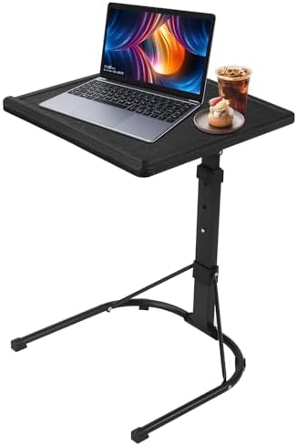 Gocamptoo Folding TV Tray Table, Multi-Functional Personal Activity Table, Adjustable Height TV Dinner Table, Space Saving by Gocamptoo