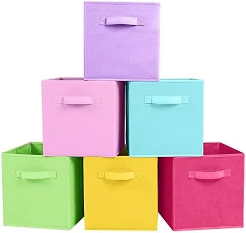 ShellKingdom Storage Bins, Foldable Fabric Storage Cubes And Cloth Storage by ShellKingdom