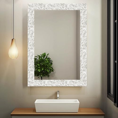 IVN Wallpaper Border Peel and Stick Wall Classic White Carving 4x196 Inch - Image 4