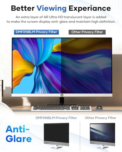 [2 Pack 23.8 Inch Computer Privacy Screen for 16:9 Aspect Ratio - Image 5