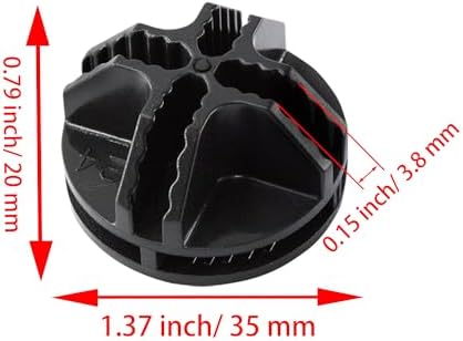 40PCS Cube Connectors Plastic Storage Wire Cube Connectors ABS Connectors Organizer for Modular Closet Storage Organizer, Wire Shelving, Wardrobe, Shoe Rack Clips, Pet Carrier, Black - Image 2