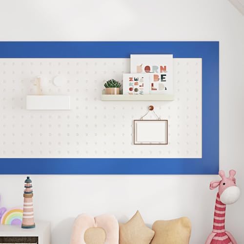 WESTICK 10M Blue Mirror Frame Border for Bathroom Waterproof Mirror Tape Border Self Adheisve Removable Peel and Stick Wallpaper Borders for Kitchen Bedroom Classroom Door DIY Decor 10CM Wide - Image 2