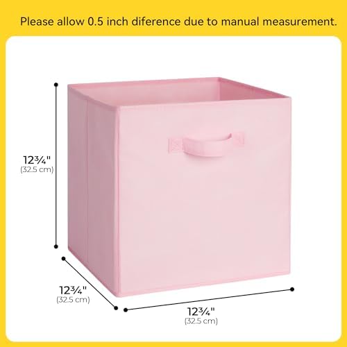 Cupic Cupid 6-Pack 13x13 Cube Storage Organizer, Cube Bins, Pink Gradient - Image 2