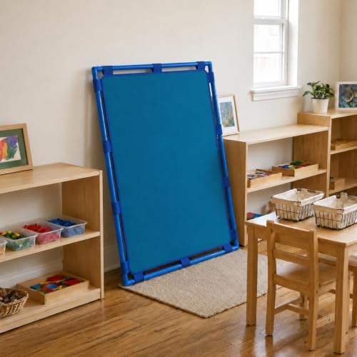Children's Factory Big Screen PlayPanel, Kids Room Divider, Classroom Privacy Screen, Deep Water, 1 Count, Freestanding by ChildrensFactory
