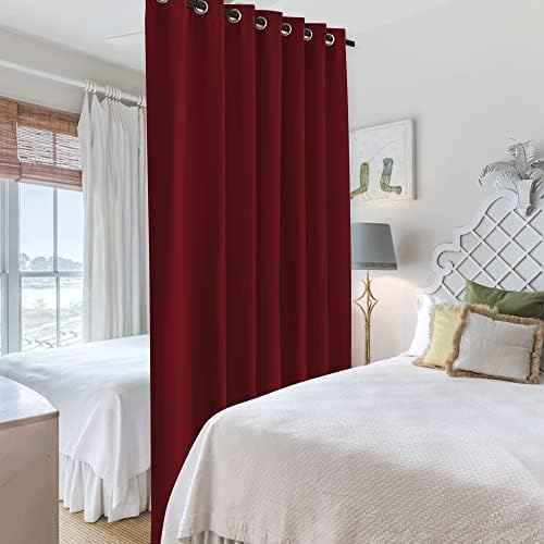 RYB HOME Privacy Curtain for Sliding Glass Door Locker Room Basement Closet - Image 4