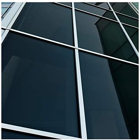 BDF NA05 Window Film Daytime Privacy and Sun Control Natural Black 5 (Very Dark) - 36in X 12ft by BDF