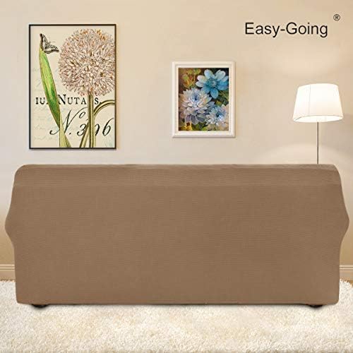 Easy-Going Stretch Couch Covers for Sofa Washable Large Camel - Image 4