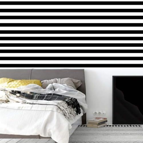 10 Pcs Mirror Wall Stickers Striped Design Mirror Art Tile Decal DIY Self Adhesive Wall Line Border Decals Removable Acrylic Mirror Sheets Wall Sticker Wall Stickers and Murals for Home Decor 5*20cm - Image 4